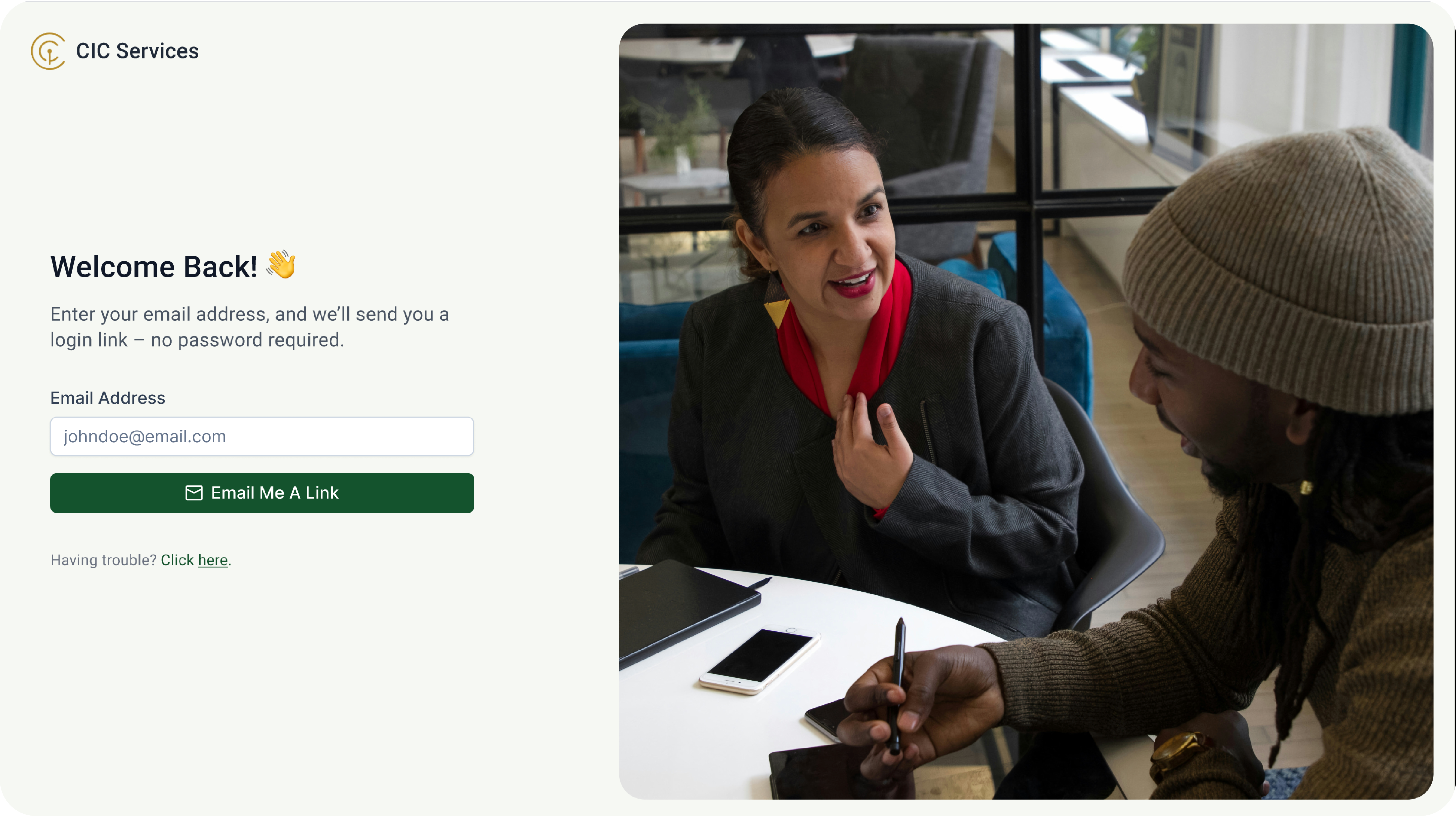 CIC Services Custom Client Portal Particle Software Development-04